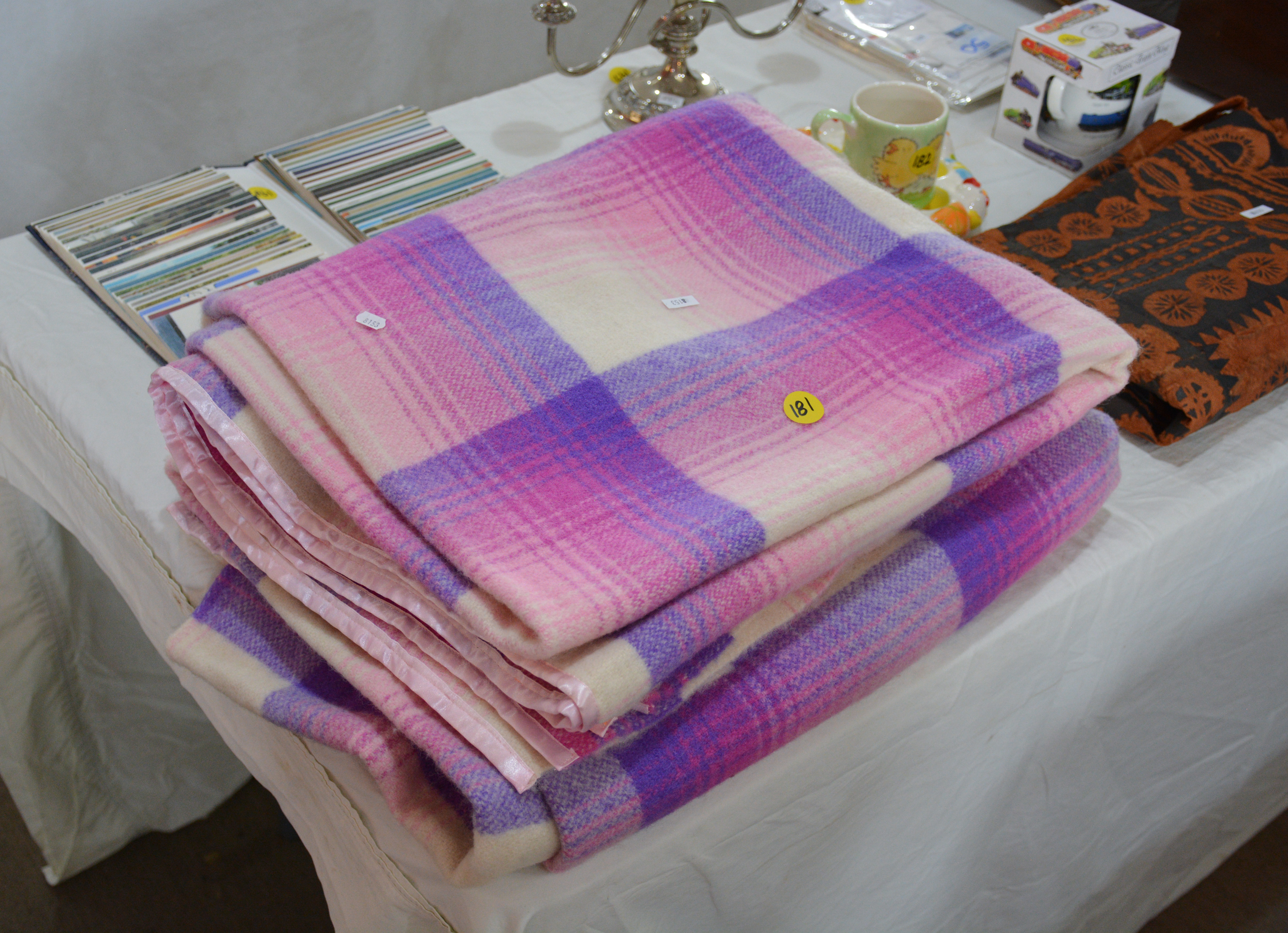 Woolen Blankets x 2 — sold at auction in New Zealand for $65