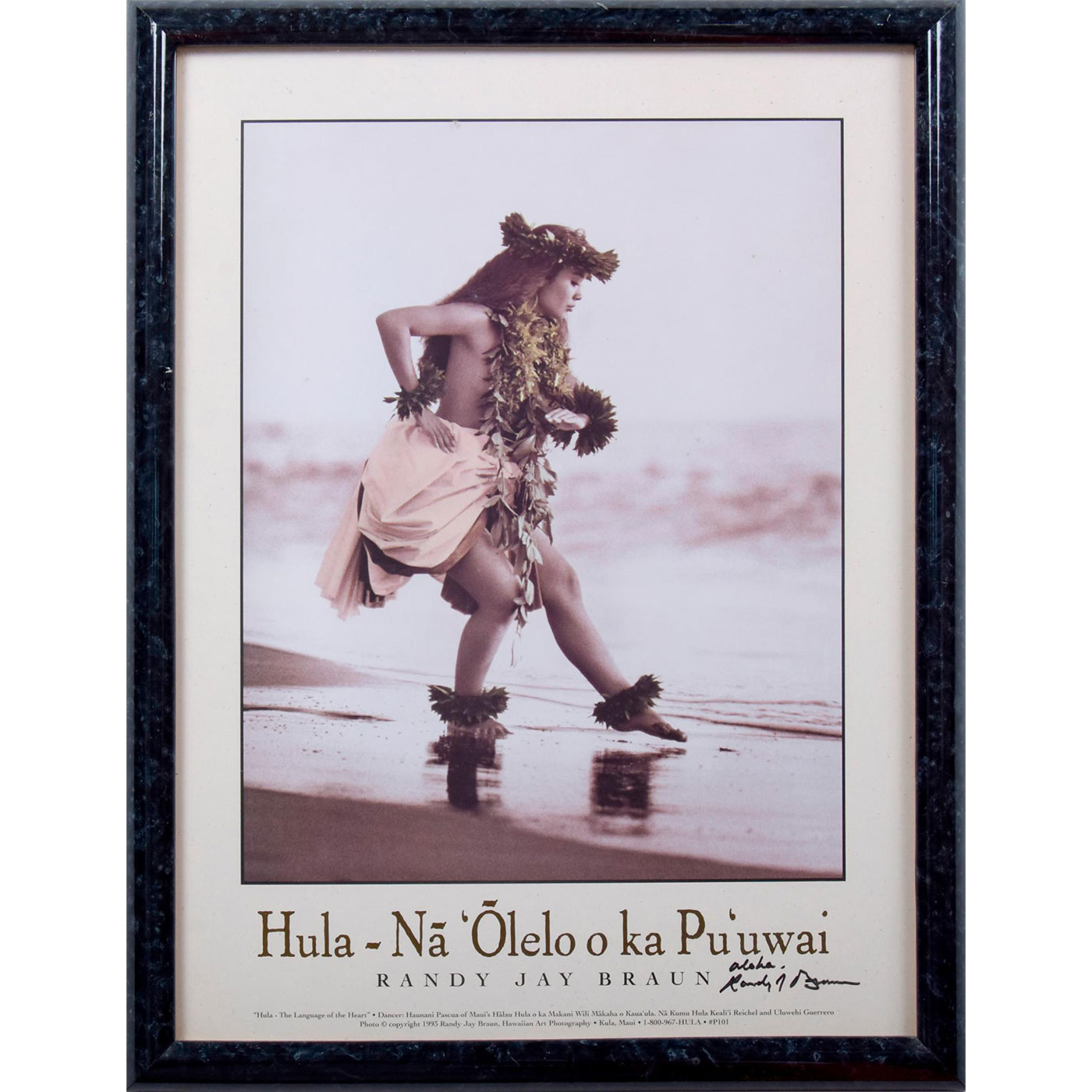 Randy Jay Braun Signed Fine Art Photograph, Hula The Language of