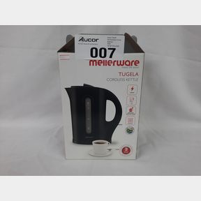 MELLERWARE - TUGELA 1.7L CORDLESS PLASTIC KETTLE BLACK - 21003BK