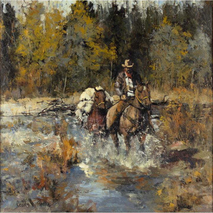 Richard D. Thomas (1939-2019), Jackson Riverbed