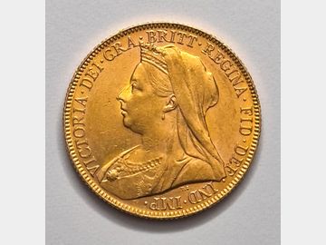 1901 VICTORIA PERTH MINT OLD HEAD GOLD SOVEREIGN