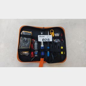 60W ELECTRONIC SOLDERING IRON KIT ADJUSTABLE TEMPERATURE LCD DISPLAY -