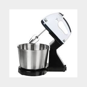 Heavy Duty Scarlett 7 Speed Hand Mixer wth Stand Mixer stainless steel bowl -bar 9902063669525 -51732/1713 B3 (S3)