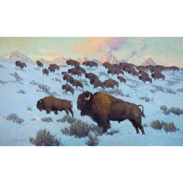 John DeMott (1954- ), Teton Grandeur