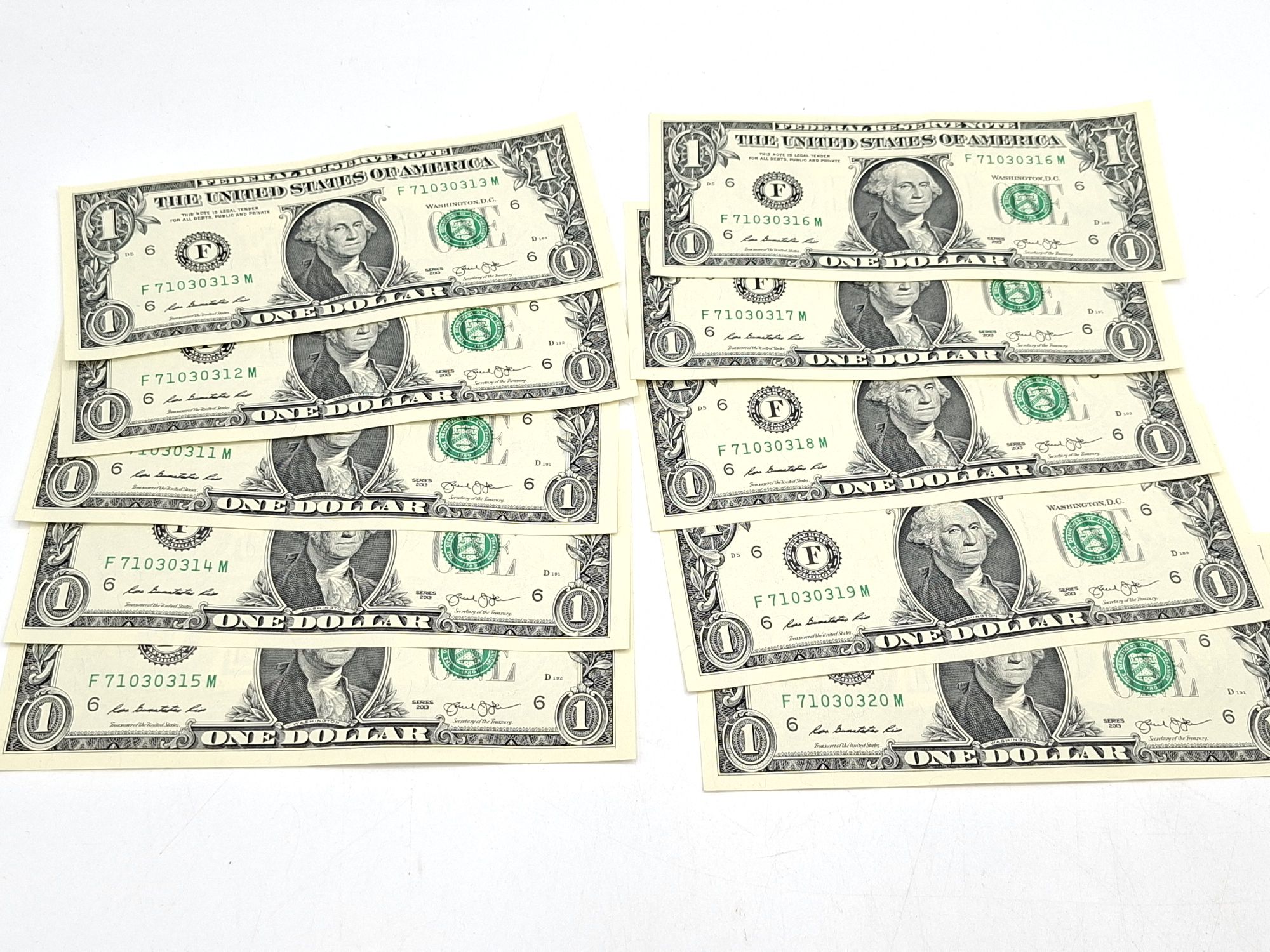 1334 · UNITED STATES OF AMERICA $1