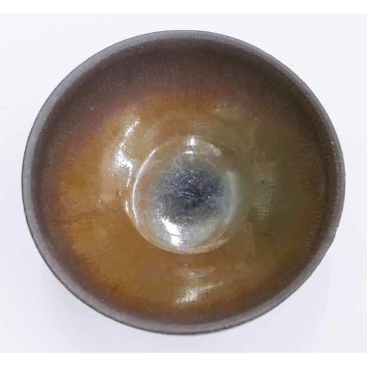 Chinese Song Jian Hare's Fur Russet Tea Bowl