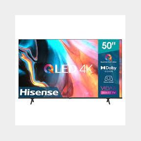 51685/7398-Hisense 50 4K Smart QLED TV with Quantum Dot Dolby Vision-SCREEN DAMAGED, NO REMOTE & NO CABLE | AS B1 (S9)