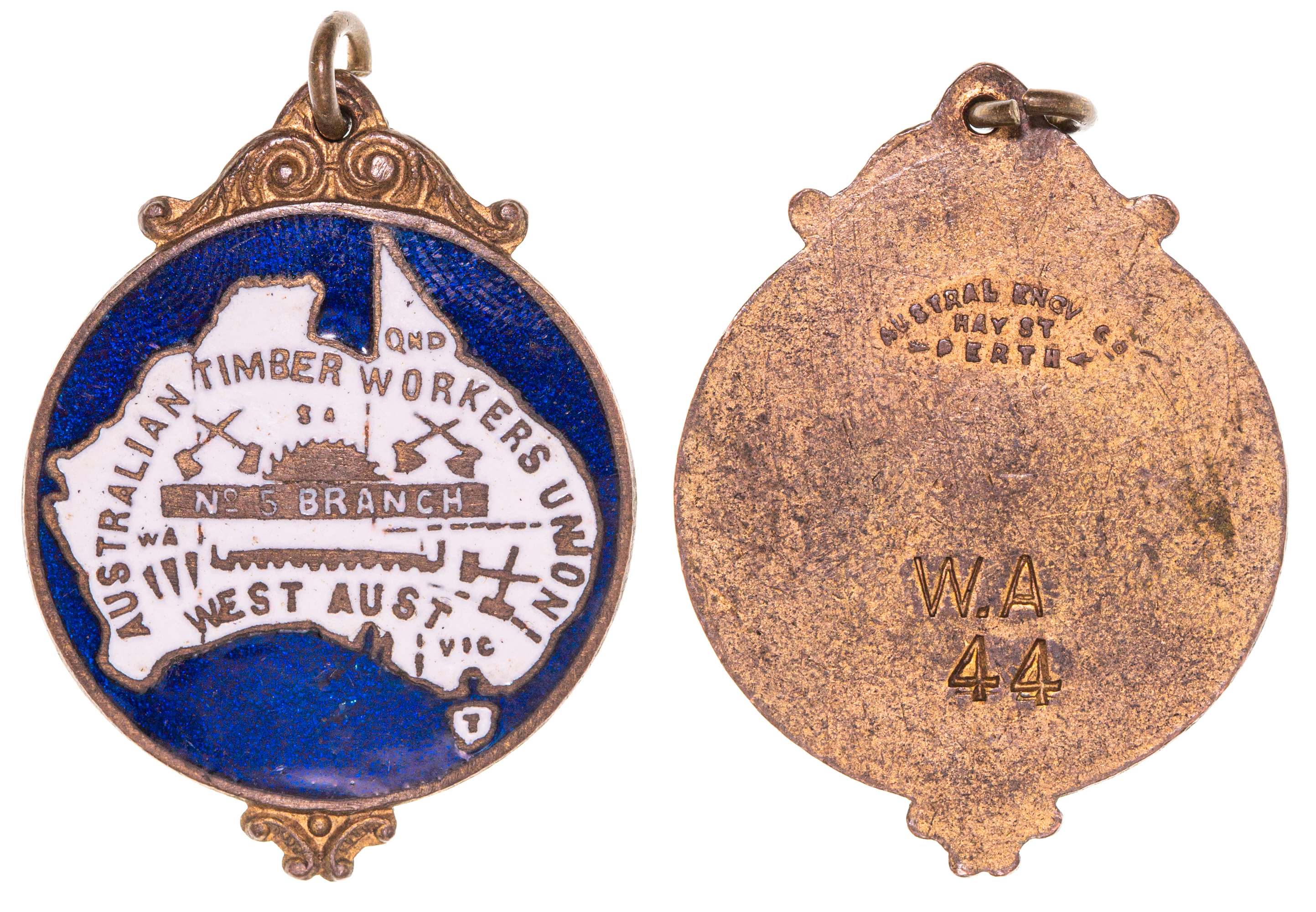 Union Badge, 1920s,