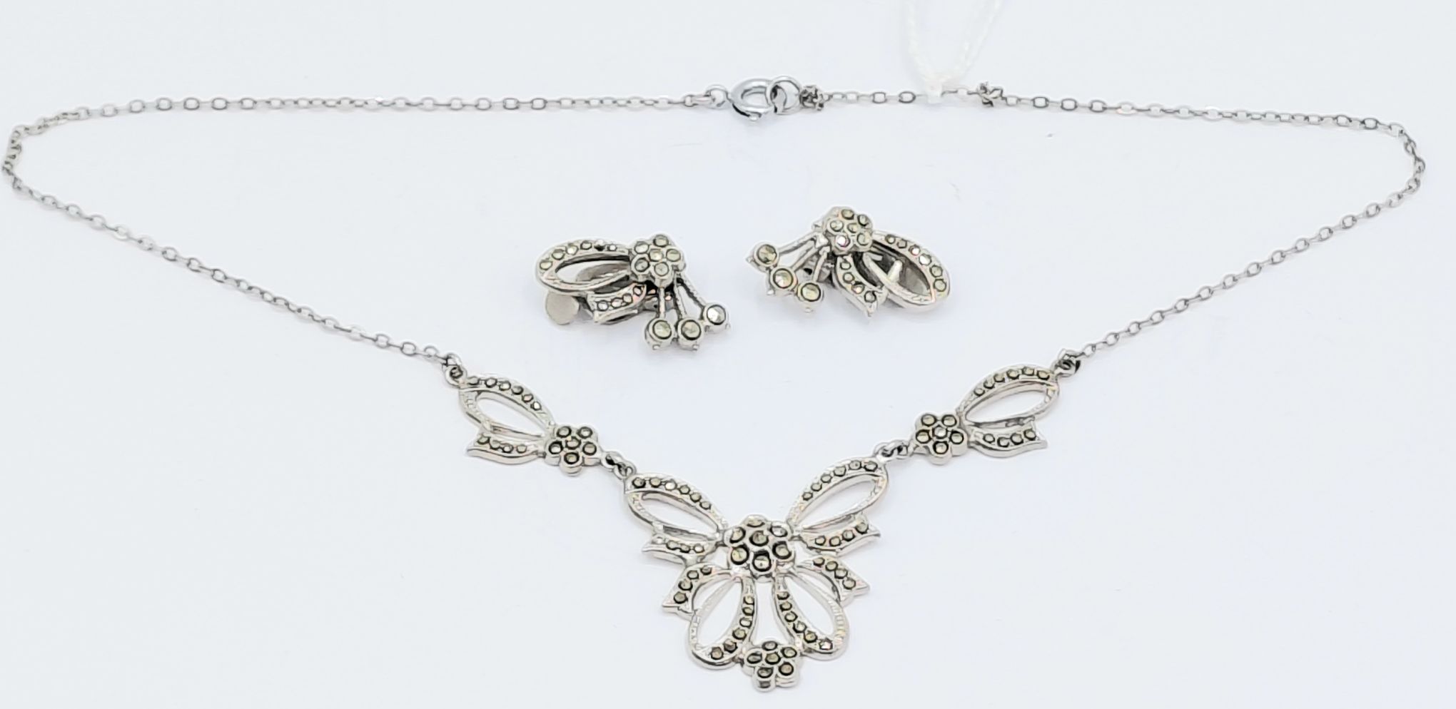 Marcasite Suite Of Jewellery
