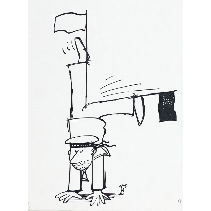 Jerzy Flisak | Sygnalizacja szyfrem, l. 60. XX w.