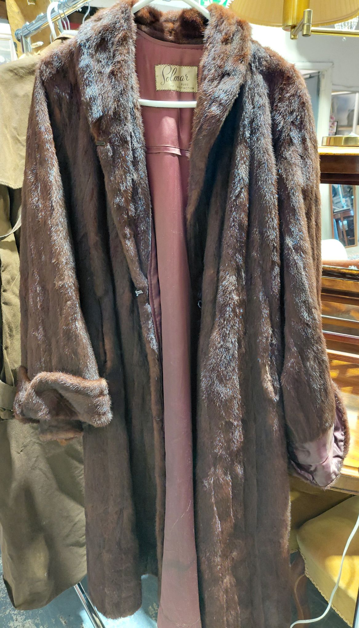 182 · VINTAGE FUR COAT