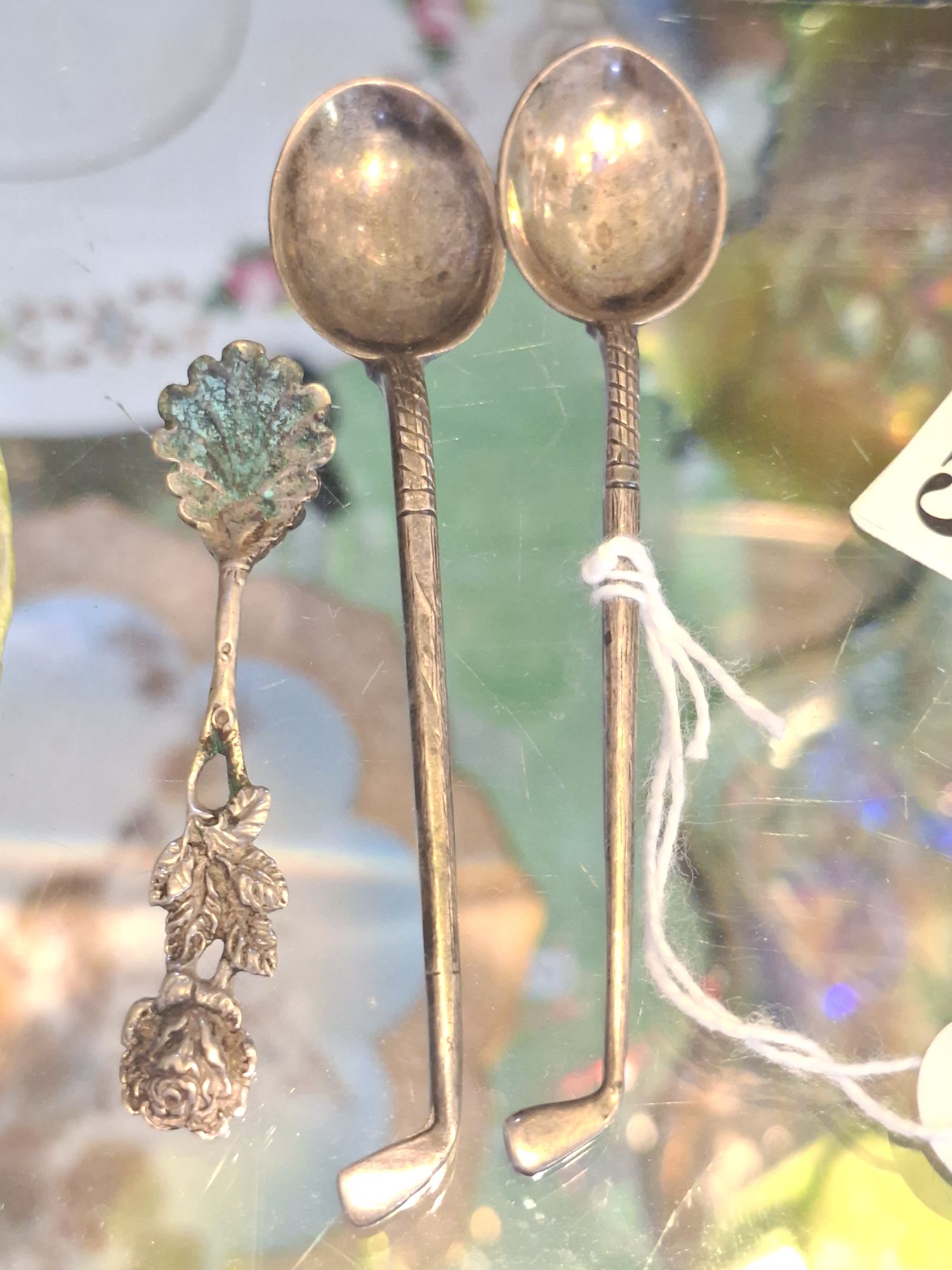 1211 · STERLING SILVER GOLF STICK SPOONS