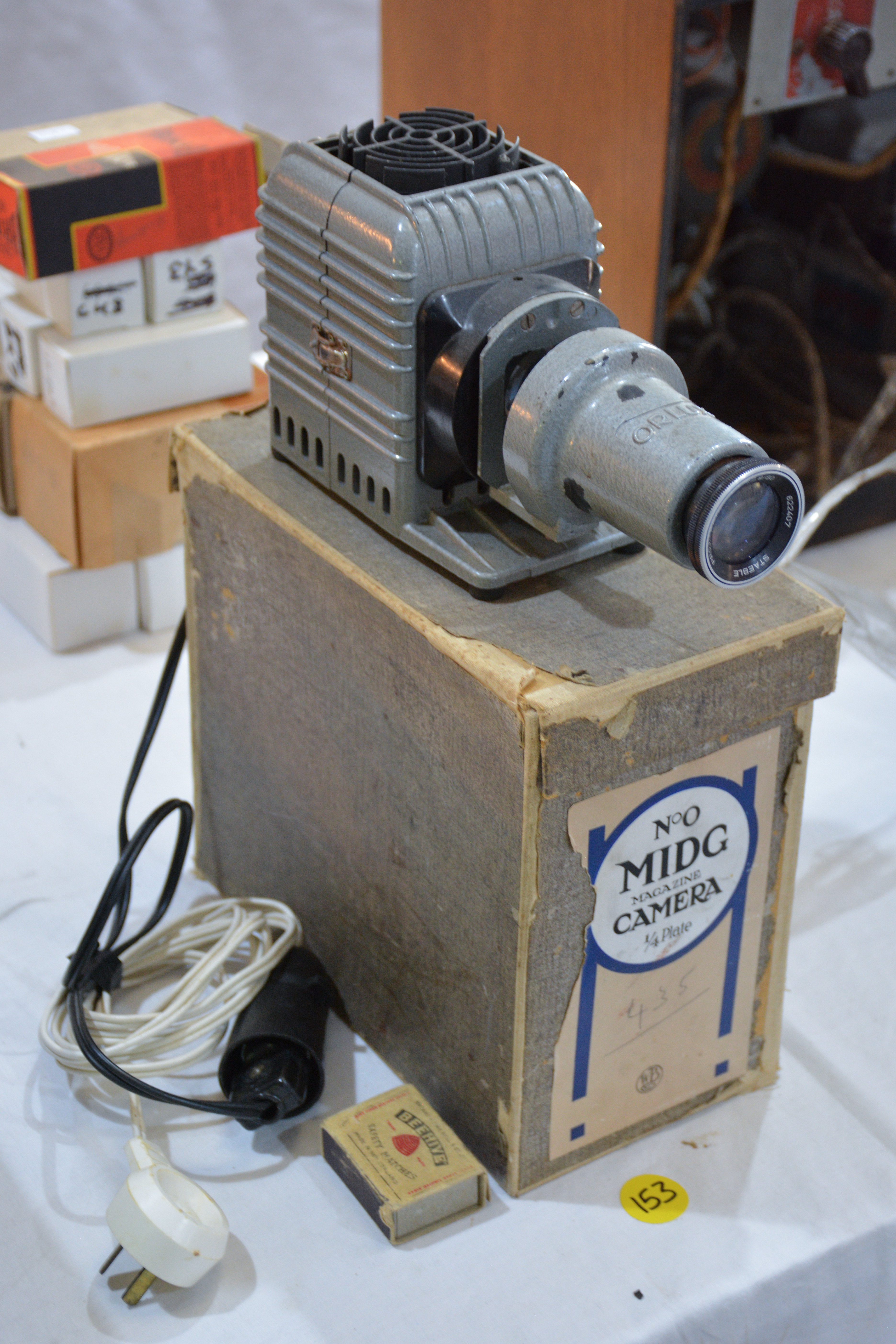 No. 0 Midg Magazine Camera and Box — sold at auction in New Zealand for $10