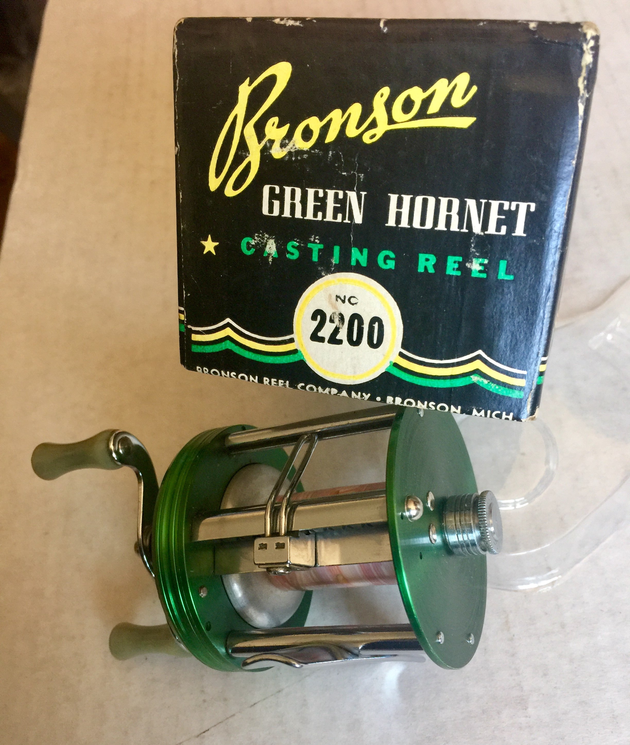 Bronson “ Green Hornet Model 2200”/ NIB,paper