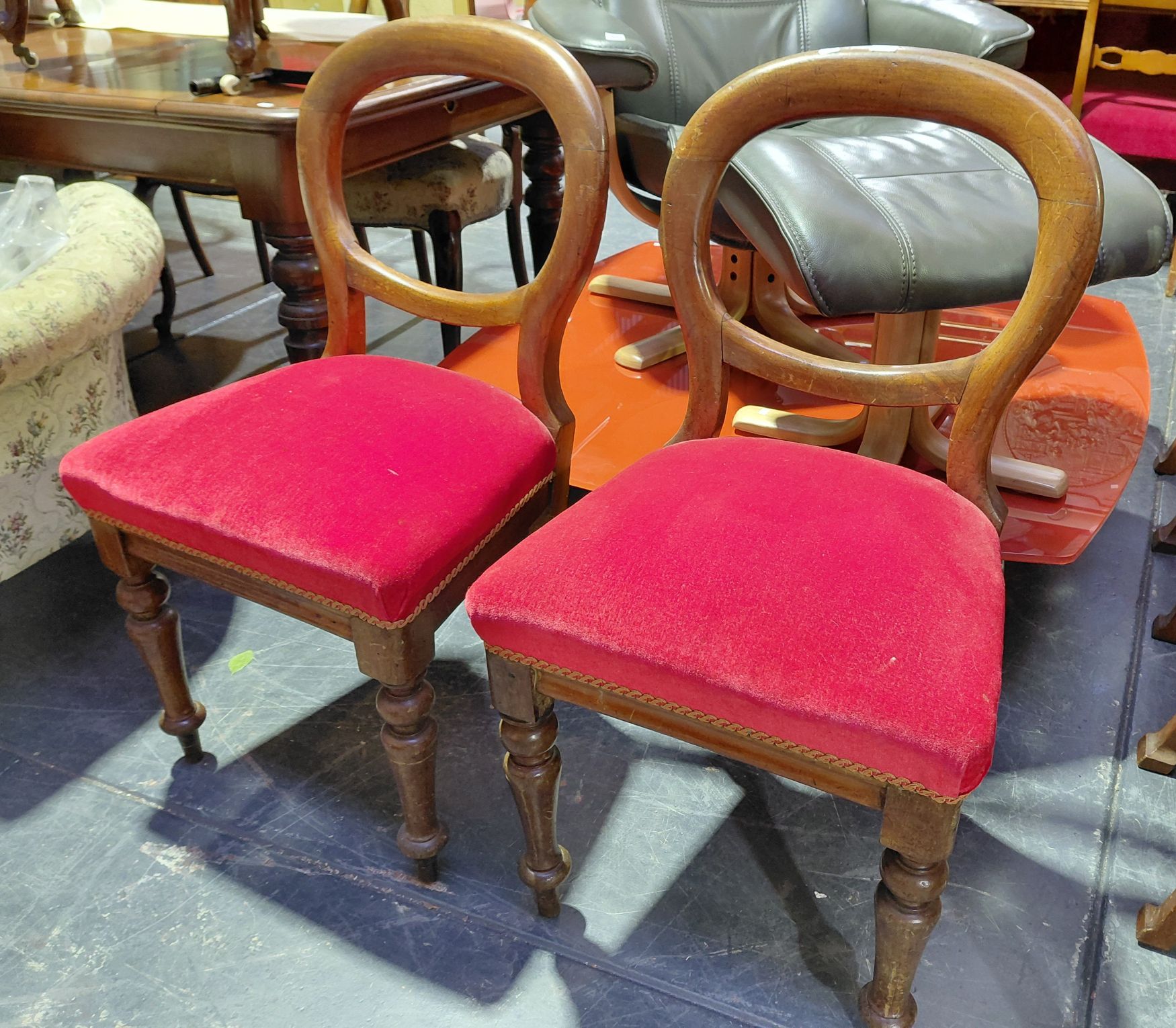 303 · BALLOON BACK DINING CHAIRS