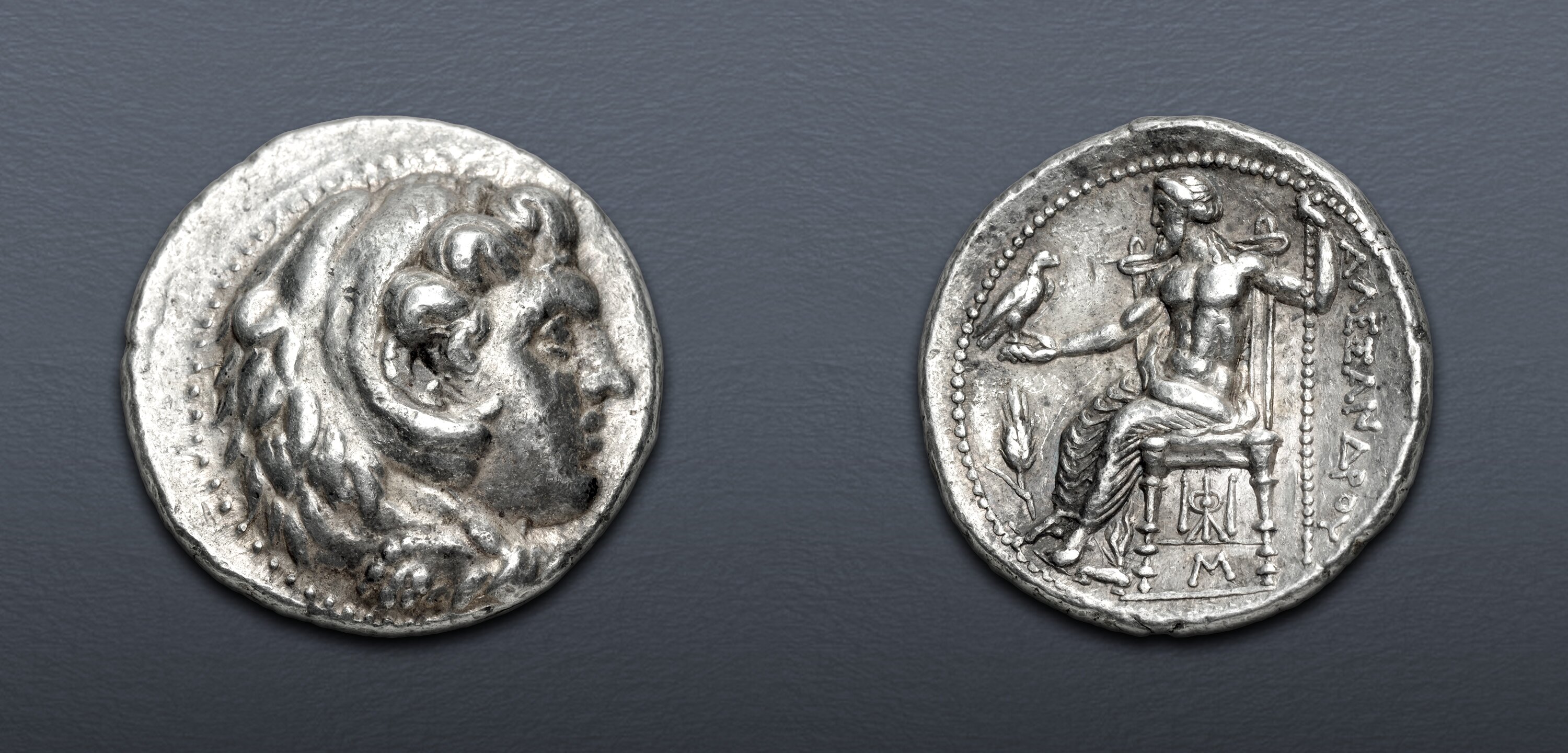 ●ALEXANDER THA GREAT 極レア KINGS of MACEDON. Alexander III 'the Great'. 336-323 BC. AR