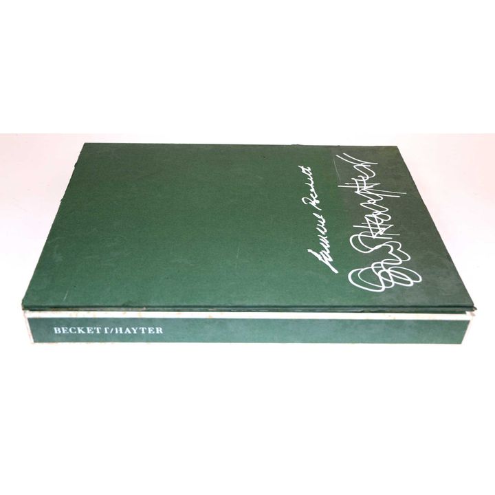 BECKETT, SAMUEL and HAYTER, STANLEY WILLIAM [With box 16 titles relating to Samuel Beckett]