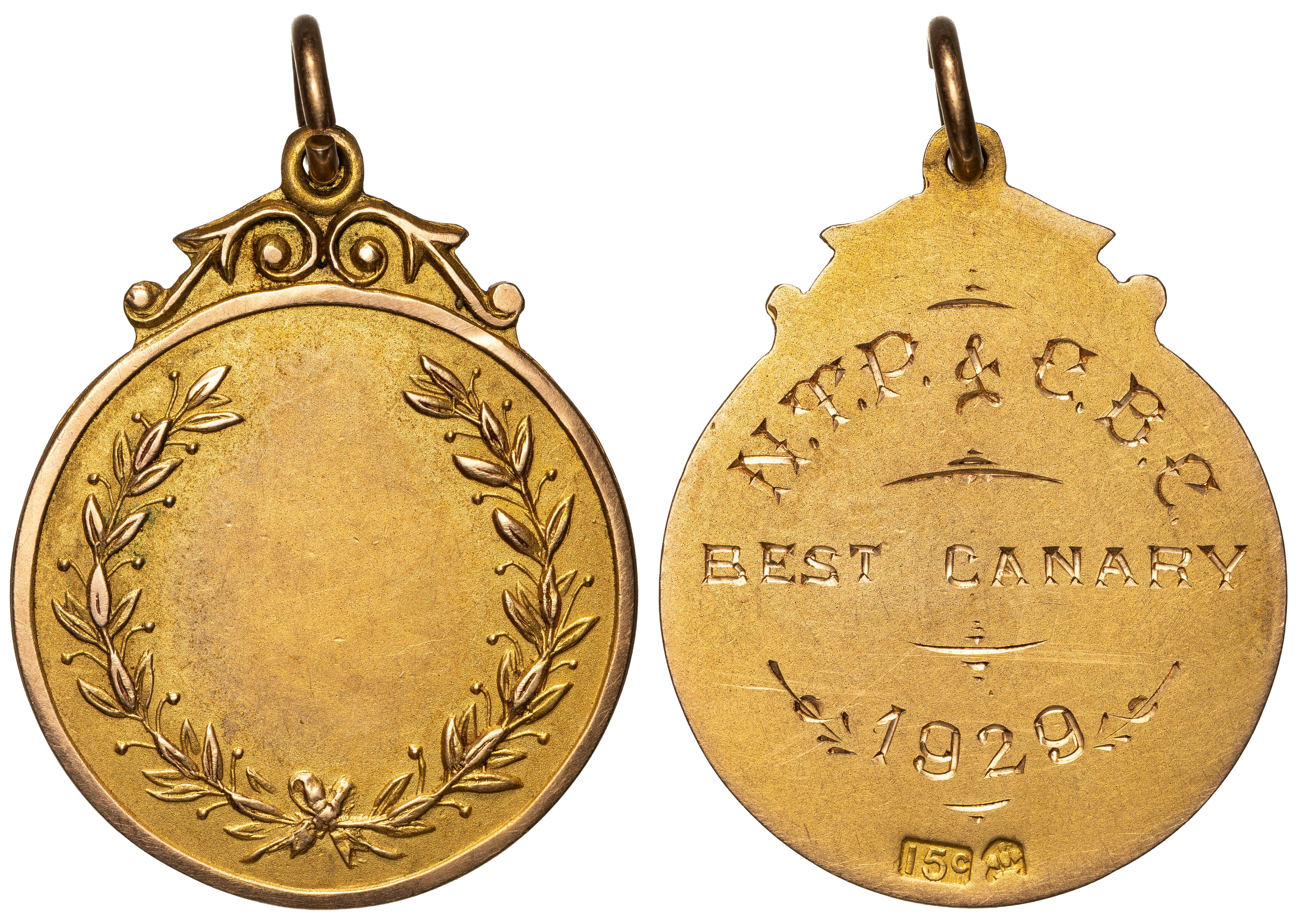 N.T.P. & C.B.C. Best Canary, 1929, aEF