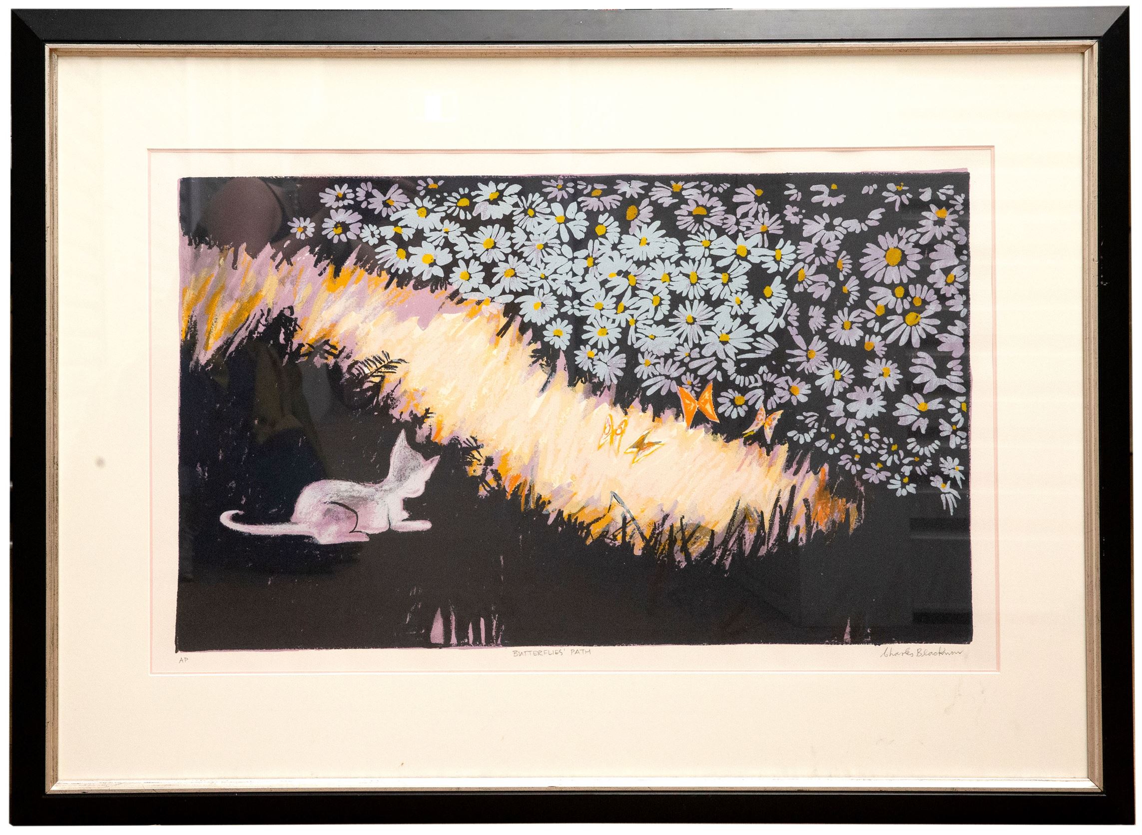 Charles Blackman (1928-2018), 'Butterflies Path',