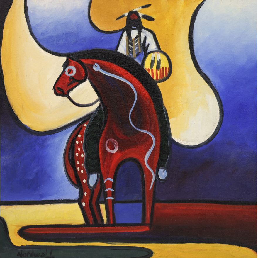Raymond Nordwall ''Vision Seeker'' 2007 Oil