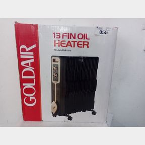 GOLDAIR - 13 FIN OIL RADIATOR HEATER - BLACK GOR-1313