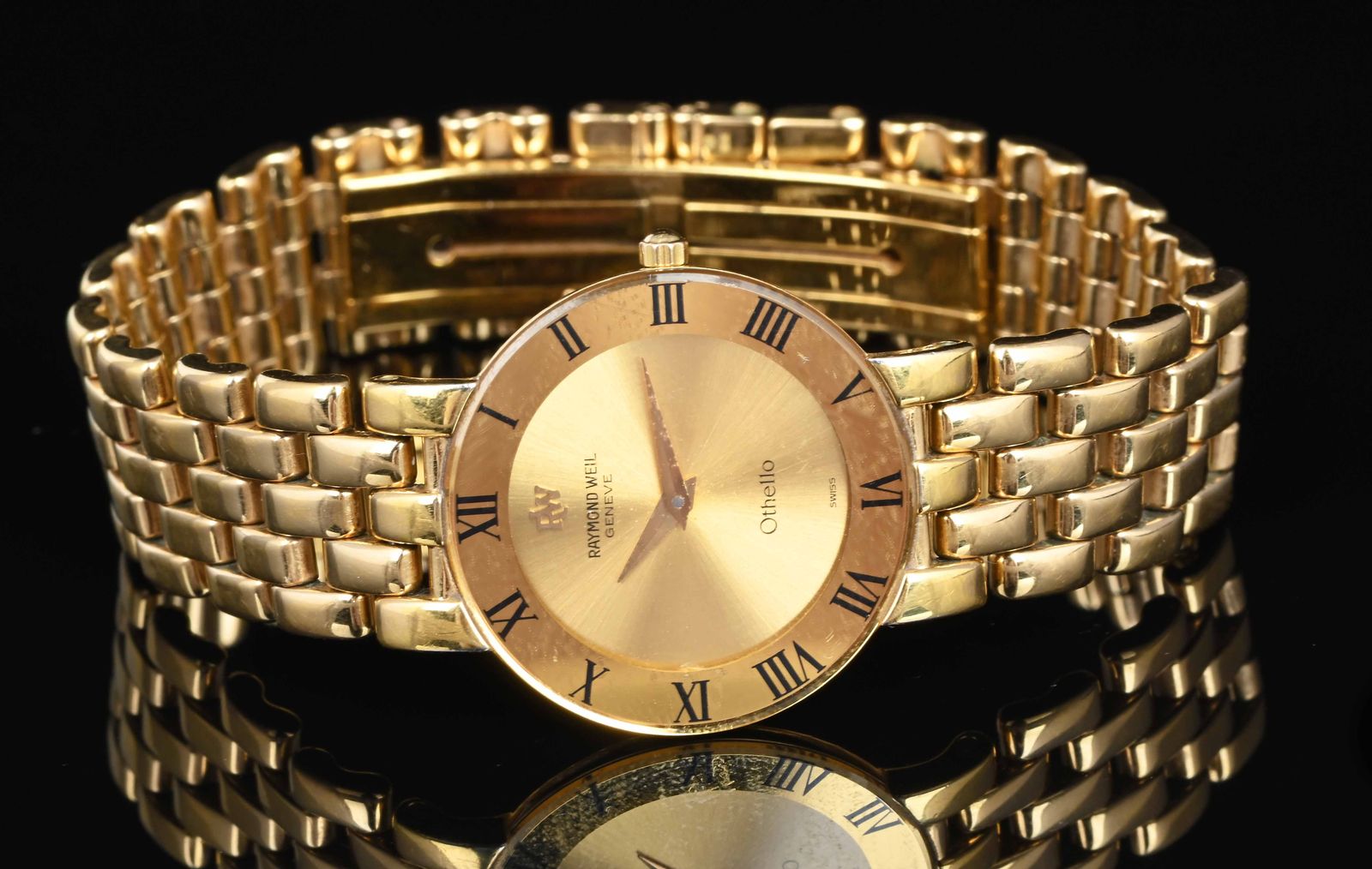 18K Gold electroplated Othello Raymond Weil Geneve Ref.157 18K Gold electroplated Othello Raymond Weil Geneve Ref.157