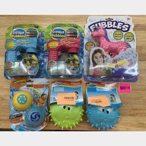 FUBBLES BUBBLES, 2X EXSTREAM BUBBLES, 2X SPLASH FLYER, SPLASH BOMBS