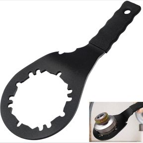 KARBAY SINK DRAIN WRENCH FOR LOOSEN AND TIGHTEN STRAINER LOCKNUT FITS HEX NUTS AND ALL 4, 6 AND 8 TAB LOCKING NUTS ON STRAINER DRA