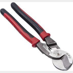ONE SIZE KLEIN TOOLS J63225N JOURNEYMAN HIGH-LEVERAGE WIRE CABLE CUTTER AND STRIPPER FOR CUTTING ALUMINUM, SOFT COPPER AND COMMUNI