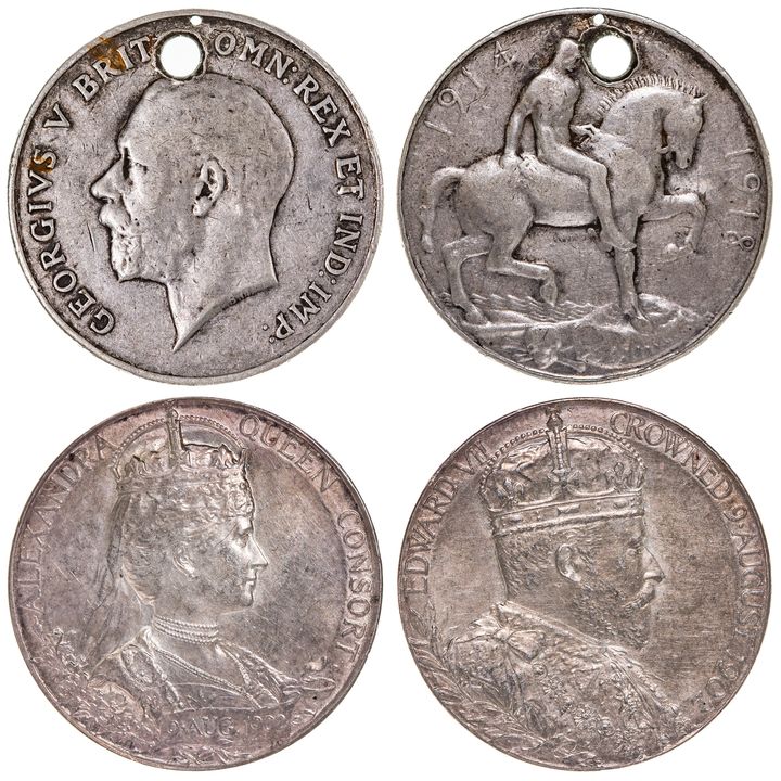 Great Britain, Edward VII - George V, Medals, 1902 - 1918, Fine - UNC