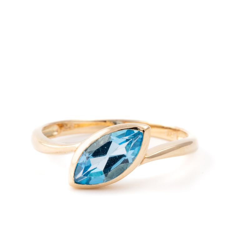 Topaz Ring 9ct Gold
