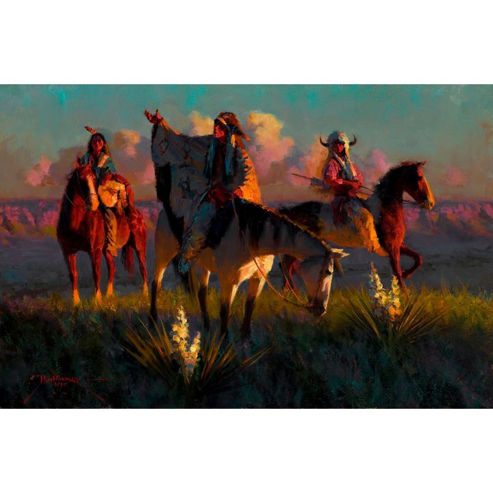 Dan Mieduch (1947- ), The Buffalo Shaman