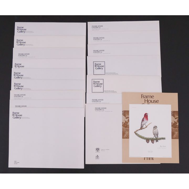 16pc Ray Harm Signed Wildlife Lithographs. Frame House Gallery. All prints are loose and come in original envelopes.