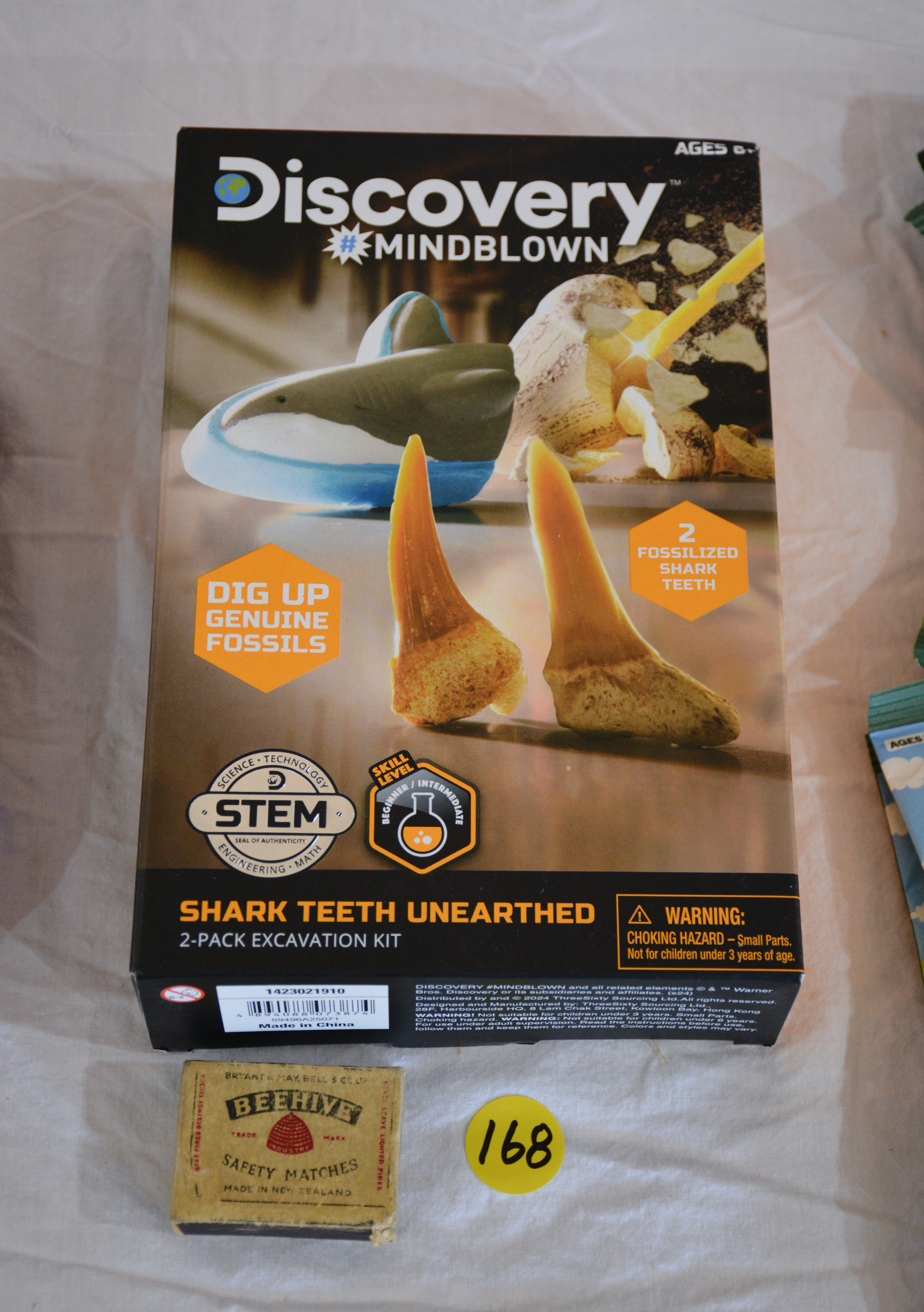 Shark Teeth Unearthed in Box — NZ auction result