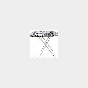 RETRACTALINE FREE STANDING BLACK AND WHITE IRONING BOARD