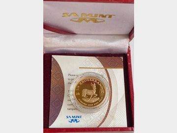 2016 SOUTH AFRICA GOLD 1/4oz PROOF KRUGERRAND