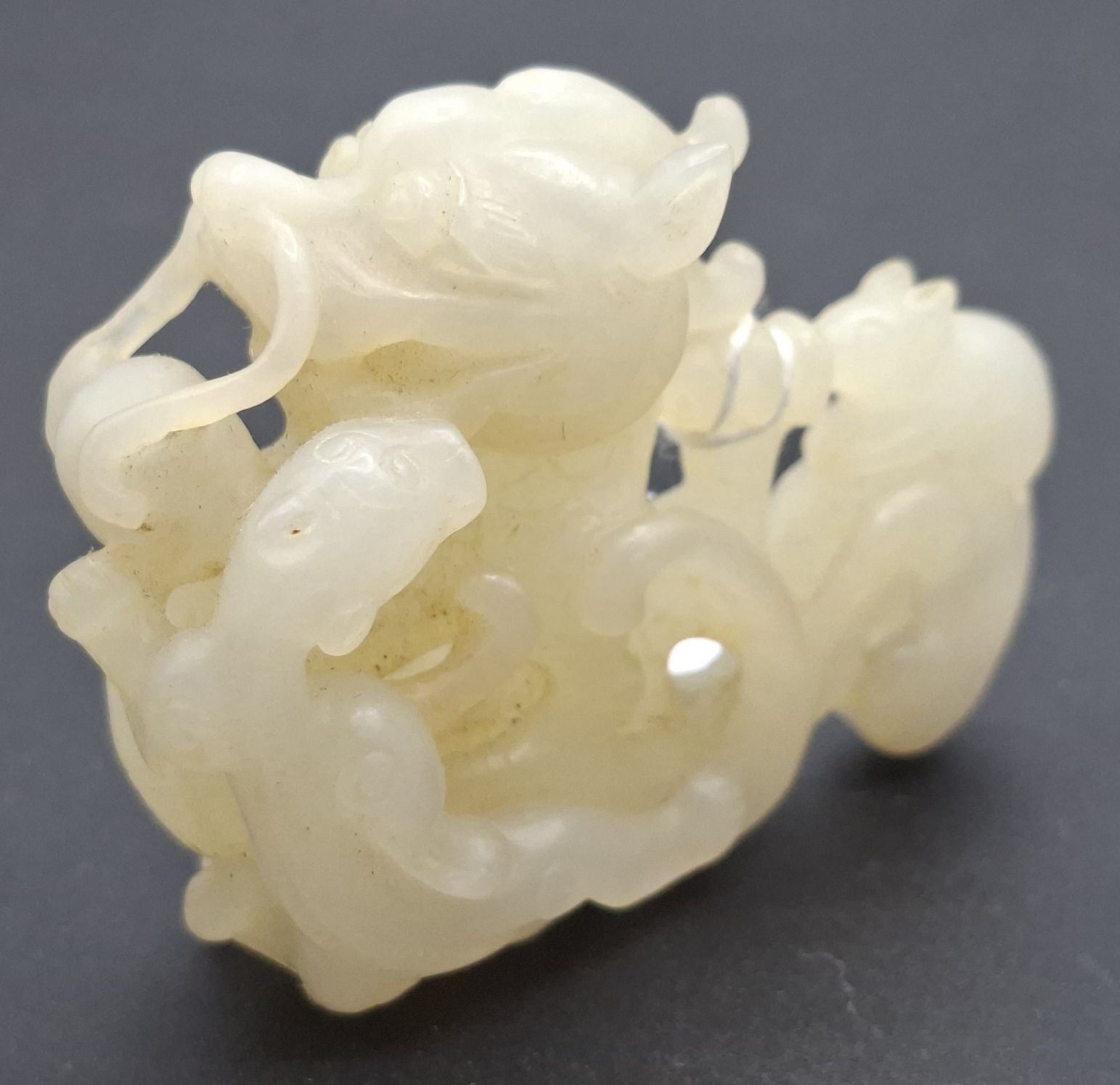 101 · CHINESE JADE DRAGON CARVING