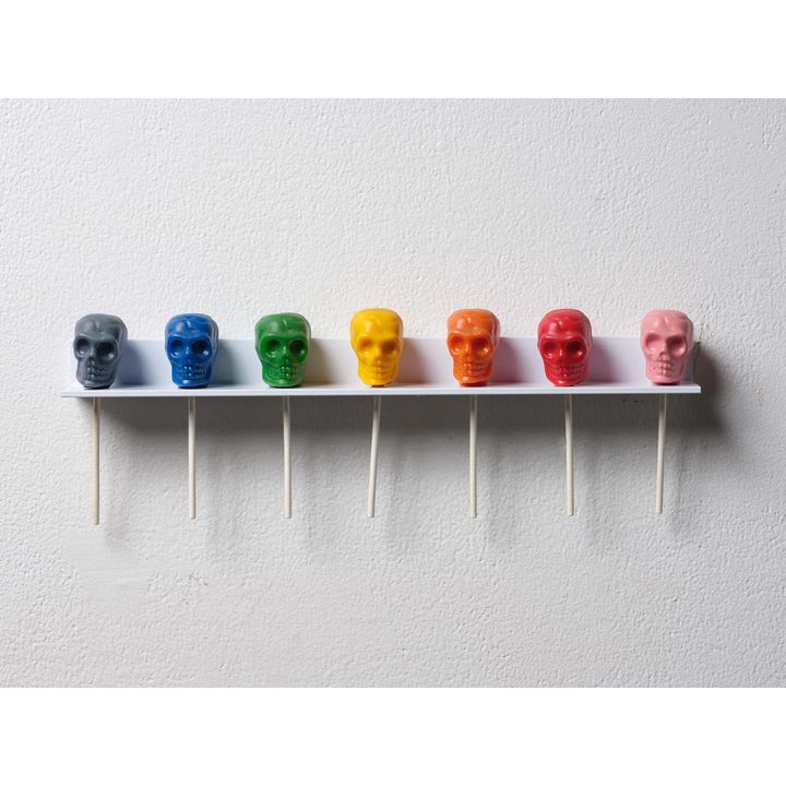 Wayne Youle 'Skully-Pops (Death of the Tiki Pop), 2004'
