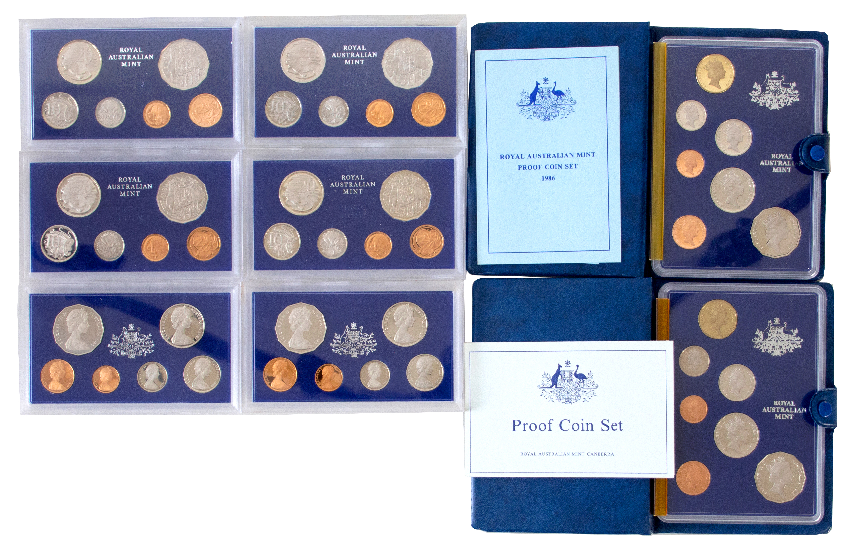 Accumulation, Elizabeth II, Proof Set, FDC