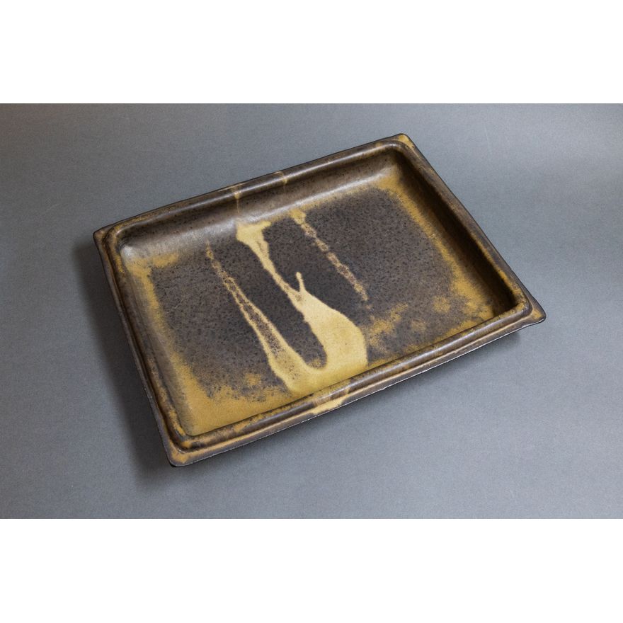 Keith Blight - Rectangular stoneware platter