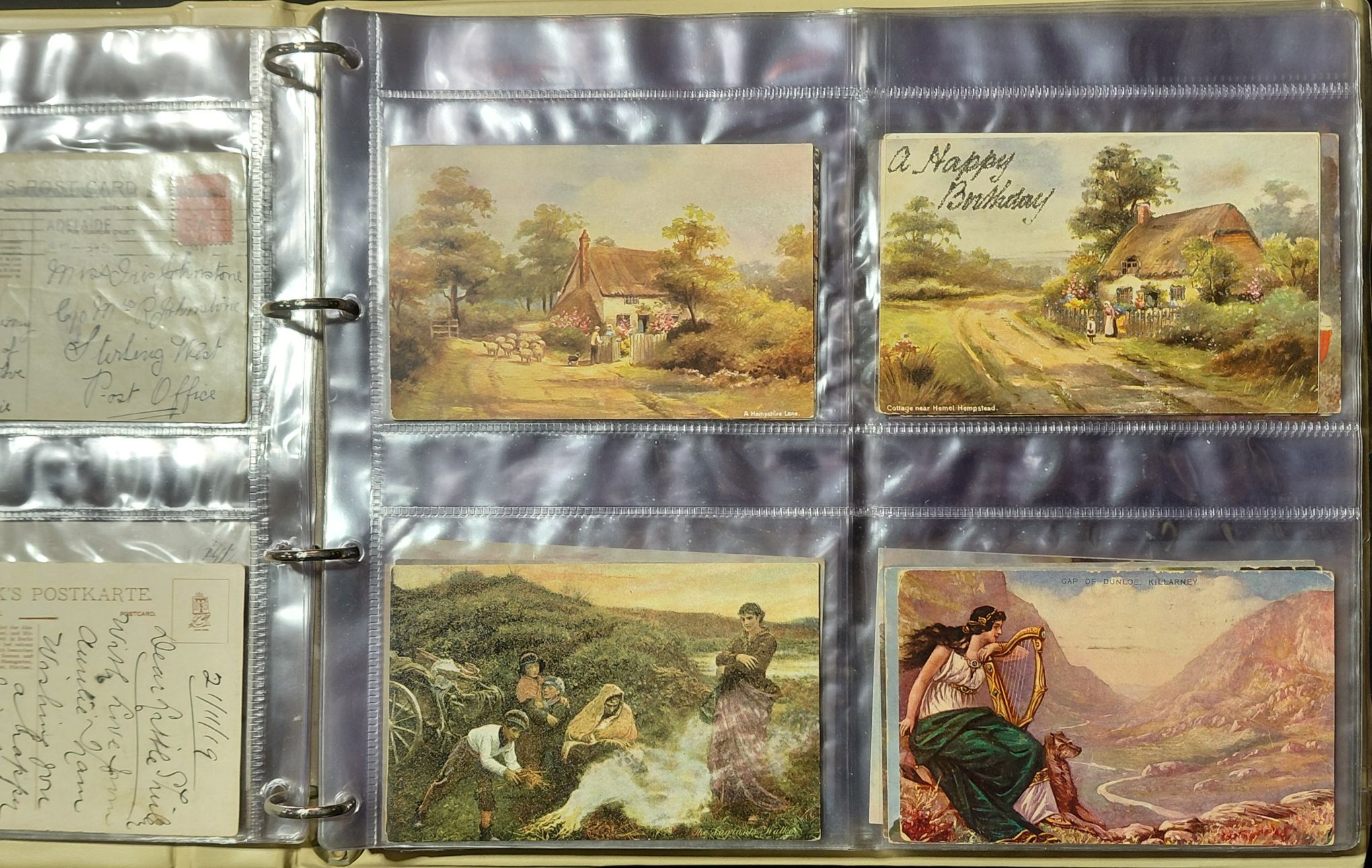 582 · POSTCARDS - PAINTED SCENES