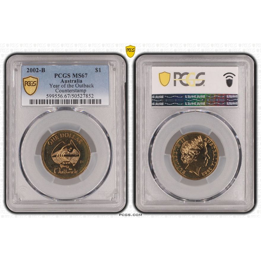Year of the Outback, One Dollar, 2002-B, PCGS MS67