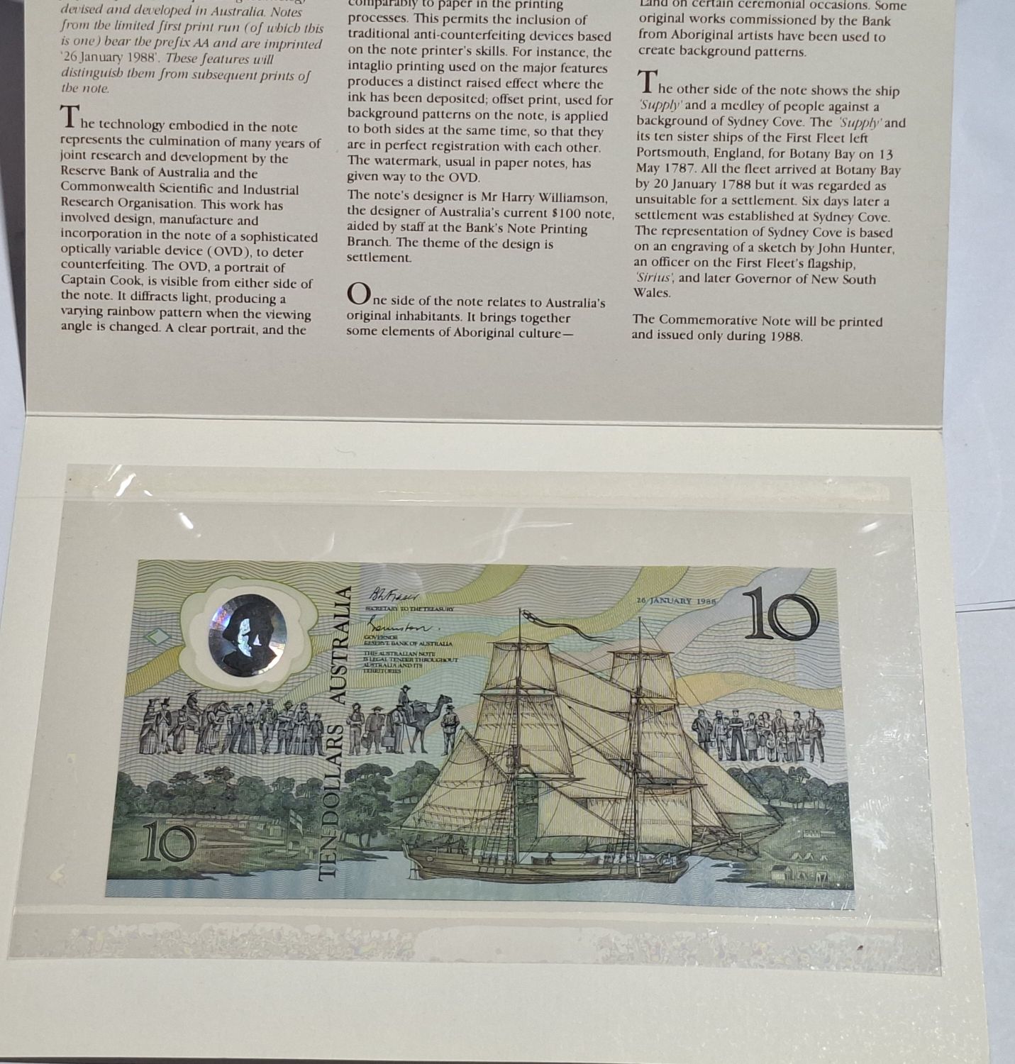 Commemorative $10 Polymer Bank Note