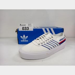 ADIDAS DELPALA - FV0639 - WHITE/SCARLET/TEAM ROYAL BLUE - UK 8