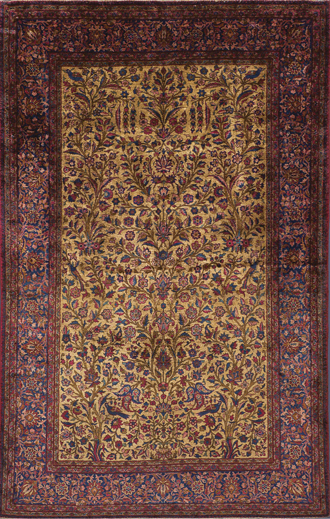 A Kashan carpet