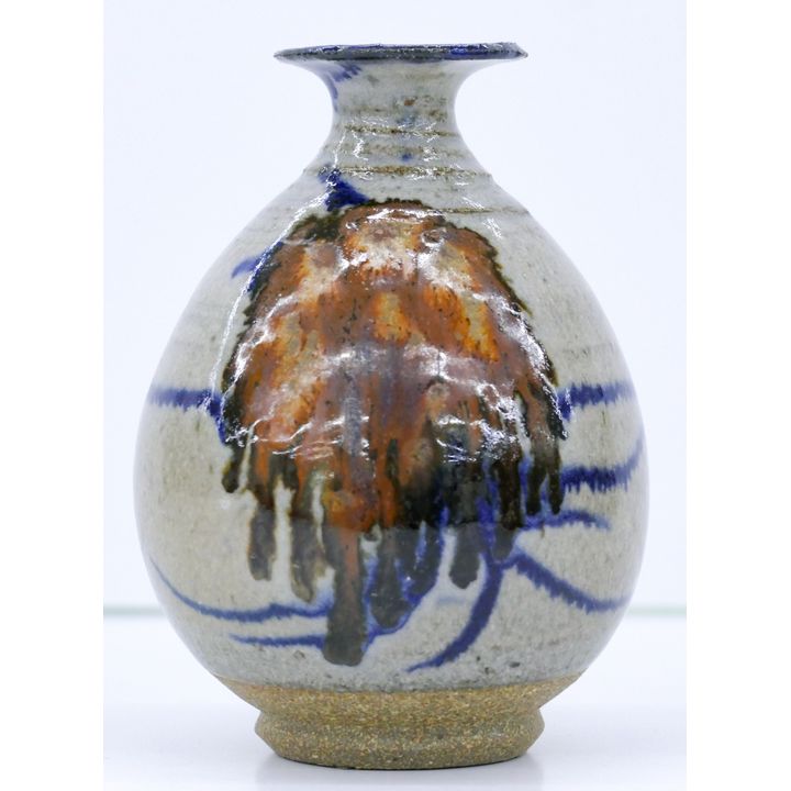 Robert Sperry Studio Pottery Small Drip Vase 5''