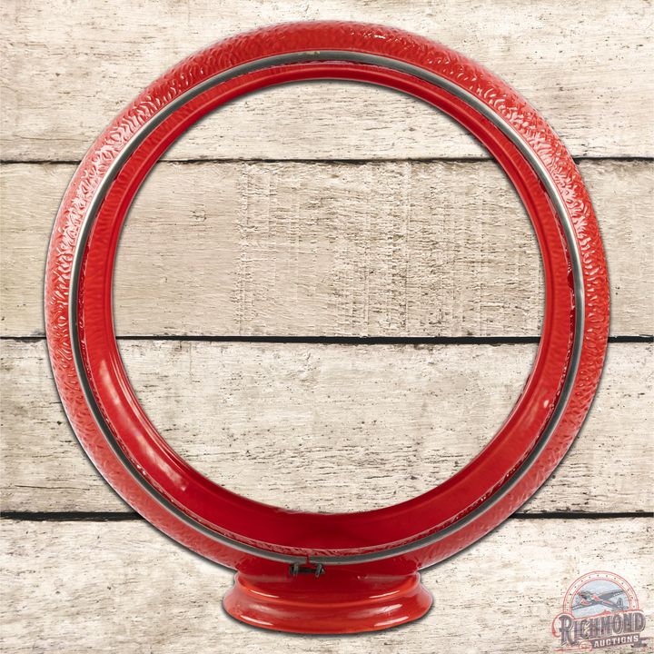 Original Red Ripple Gill Body Gas Pump Globe - 9