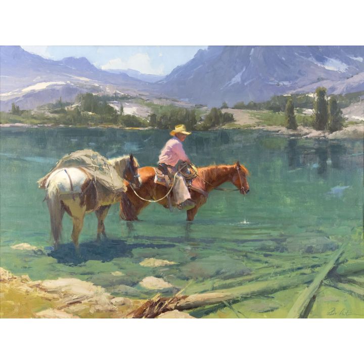 Bill Anton (1957-), Emerald Oasis
