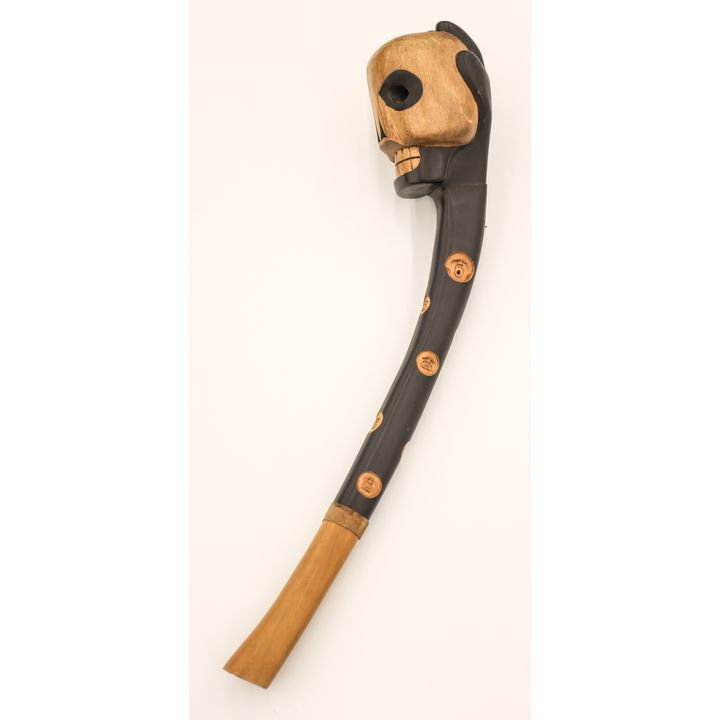 Chris Van Edig ''Skull War Club'' 1997 Alder