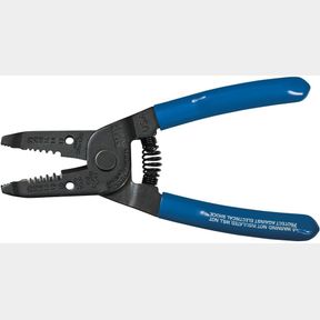 ONE SIZE KLEIN TOOLS 1011 MULTI-PURPOSE WIRE STRIPPER AND CUTTER, MADE IN USA, 10-20 AWG SOLID AND 12-22 AWG STRANDED WIRE